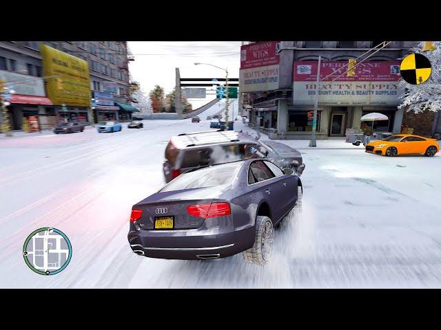 GTA 4 Crash Testing Real Car Mods Ep.77