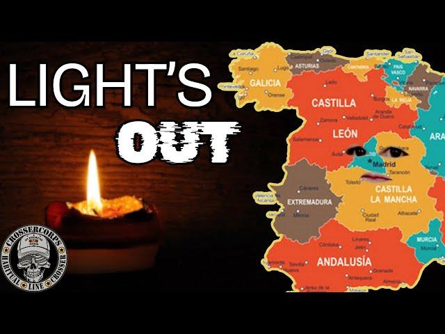 Darkness falls in Europe
