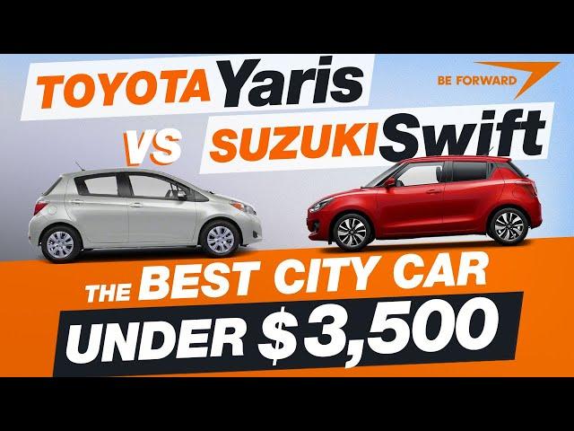 Toyota Yaris/Vitz VS Suzuki Swift car comparison | Best City Car Under $3,500