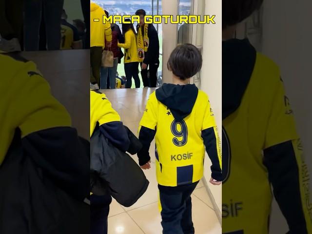 SAHAYA KAYARAK GİREN ÇOCUK #futbol #fenerbahçe