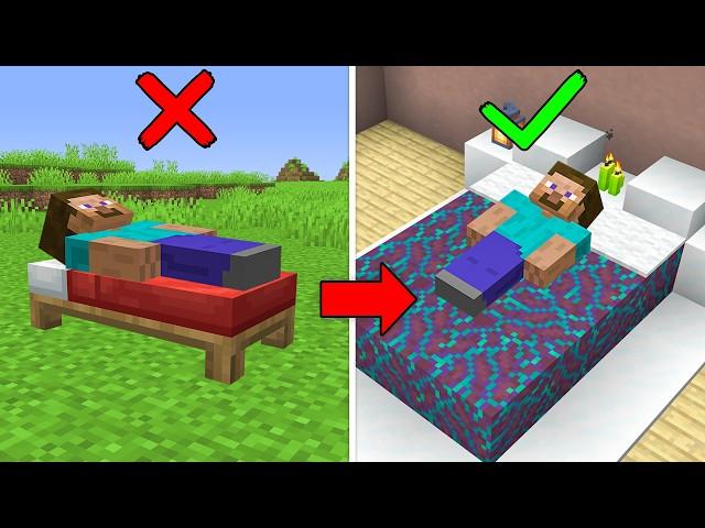 87 Minecraft Build Hacks That Require 0% Skill