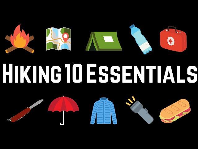 Pack These 10 Things for Every Hike! (10 Essentials of Hiking and Backpacking)