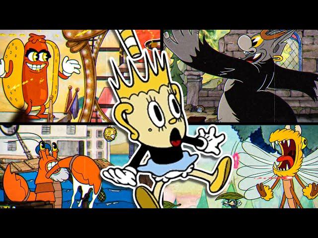 Cuphead NO DAMAGE - All Sub-Bosses [DLC The Delicious Last Course, 2k]