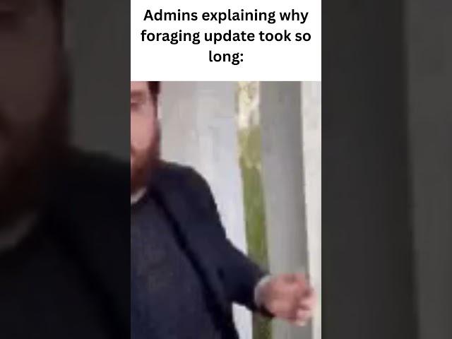 Hypixel admins explaining why the foraging update took so long: #hypixelskyblock #hypixel #minecraft