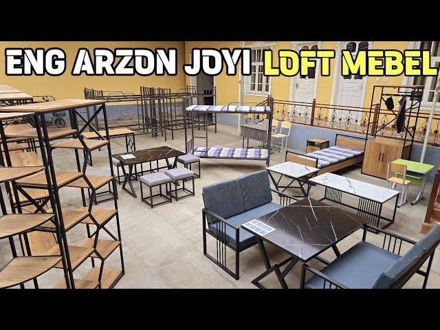 YANGI HI-TECH LOFT MEBEL ENG ARZON NARXDA USTA XONADONIDAN VIDEO