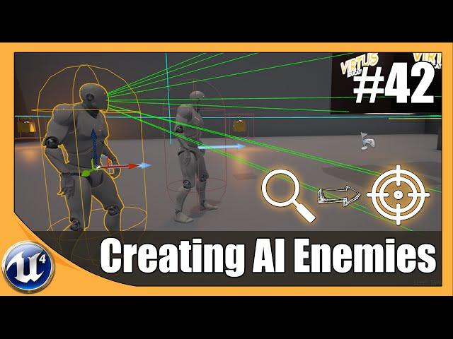 How To Create AI And Enemy Basics - #42 Unreal Engine 4 Beginner Tutorial Series