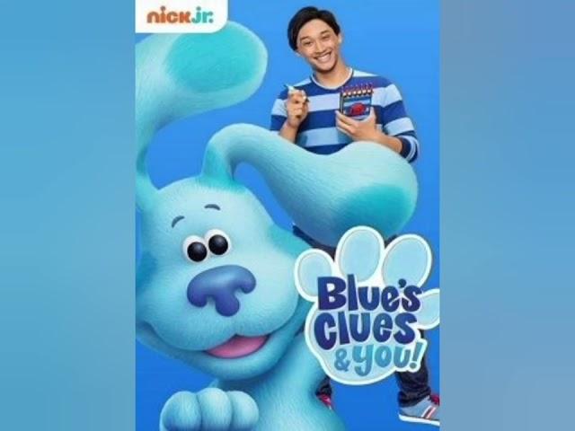 blue's clues and you blue's paw print with blue's voice with original sad day