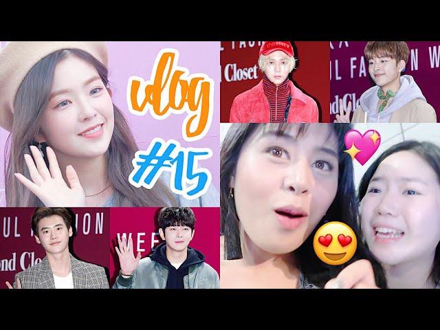 Vlog #15: Day 4 in Seoul (KPOP IDOLS UP CLOSE + we ate LIVE octopus + I SLEEP TALK? and more!!)