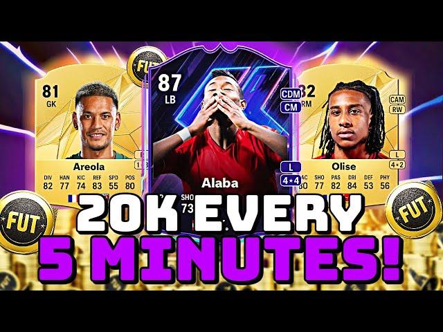 20K EVERY 5 MINUTES!  Best EA FC 25 Trading Method (EA FC 25 Sniping Filters & Bulk bidding)