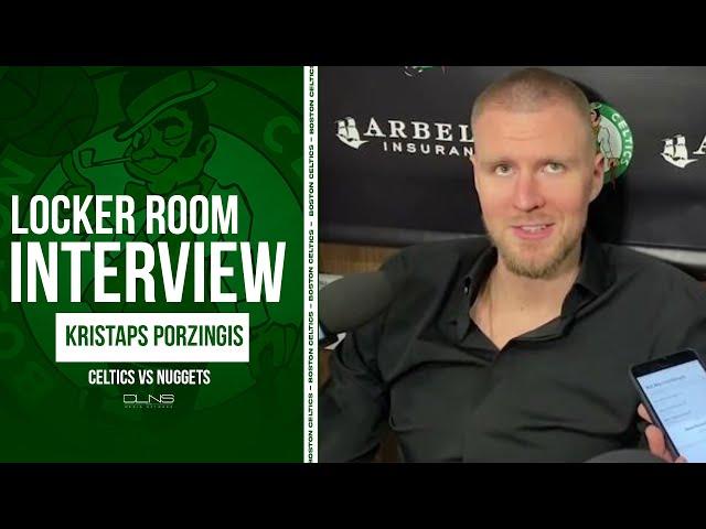 Kristaps Porzingis: Nikola Jokic is a Basketball Mastermind | Celtics Postgame Interview 1/19/24