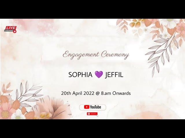 ENGAGEMENT CEREMONY || SOPHIA & JEFFIL