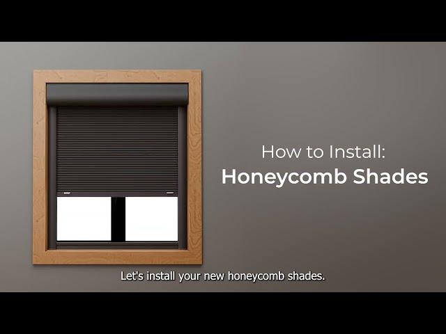 How to Install No-Drill Cordless Complete Blackout Cellular Shades