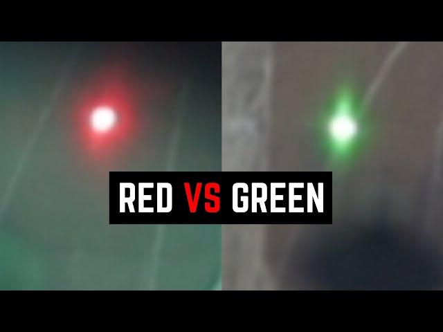 Red Dot VS Green Dot Sight- In Depth Comparison