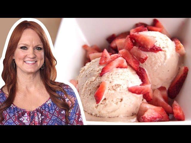 The Pioneer Woman Makes Strawberry Ice Cream | The Pioneer Woman | Food Network