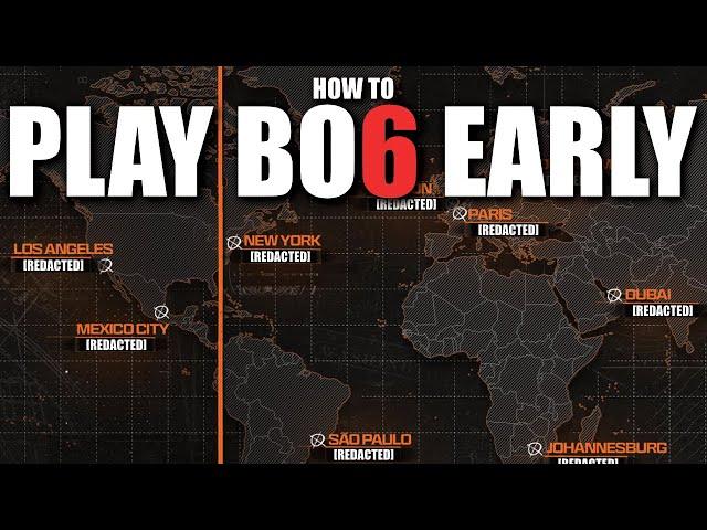 How to Play Black Ops 6 Early