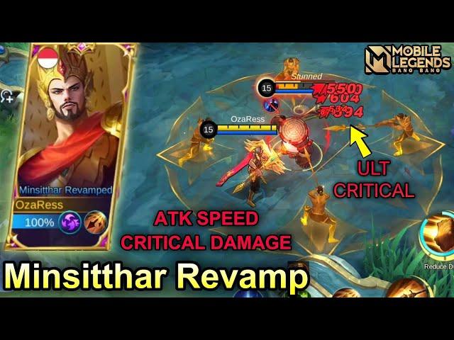 New Revamped Minsitthar Ranked Mode Gameplay - Mobile Legends Bang Bang