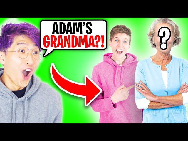 LANKYBOX'S GRANDMA Plays ADOPT ME With Adam & Justin!? (FUNNY MOMENTS!!)