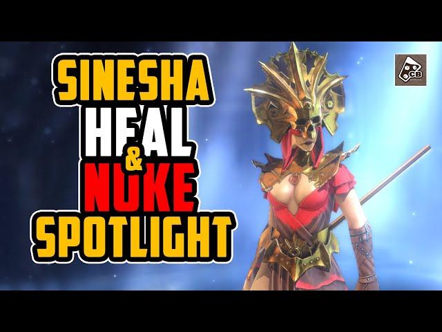 SINESHA - SUPPORT NUKER | GAMEPLAY - MASTERIES - GEAR | RAID SHADOW LEGENDS