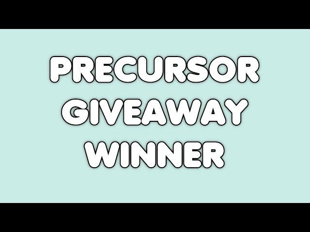 GW2 - Precursor Giveaway Winner | JessTheStardustCharr