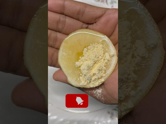 Lemon face scrub at home #shorts #facescrub #lemon