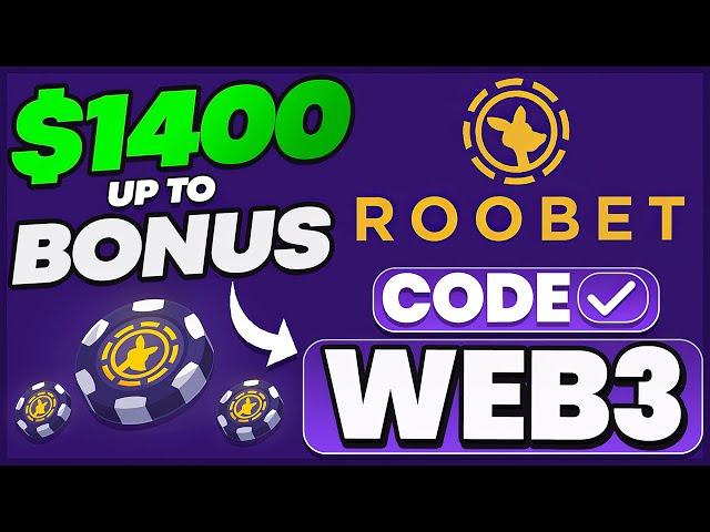 ROOBET PROMO CODE 2025: WEB3 - $1400 BONUS IN CASHBACK REVIEW