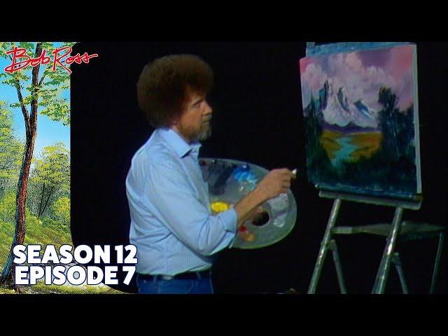 Bob Ross - Quiet Mountains River (Season 12 Episode 7)