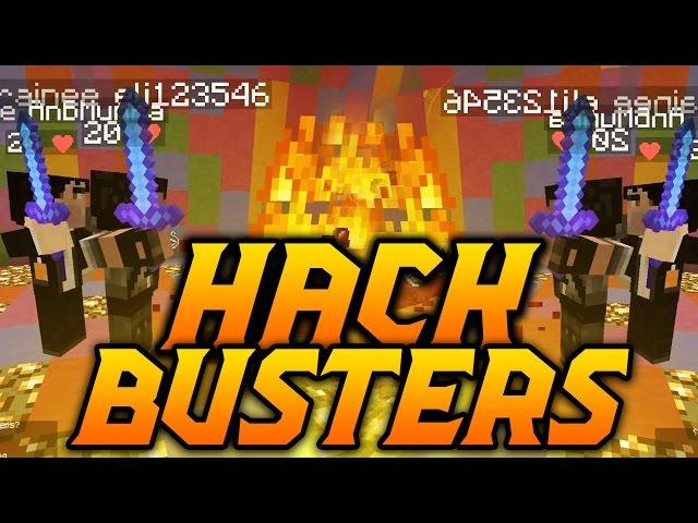 Minecraft Faction HACK BUSTERS #7 "HACKER VERSUS HACKER!!"