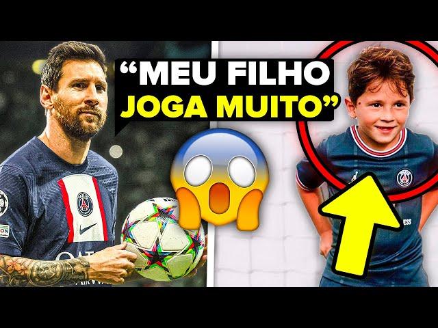 Meus DEUS! O Filho do Messi tá JOGANDO Muito. Olha as Jogadas de Mateo Messi