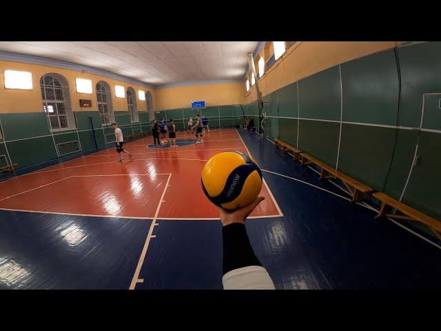 FPV VOLLEYBALL FIRST PERSON | Alexander with a camera | 114 episode