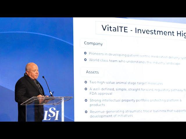 Charles Virden, VitalTE - Innovative Drug Delivery Systems | LSI USA '24