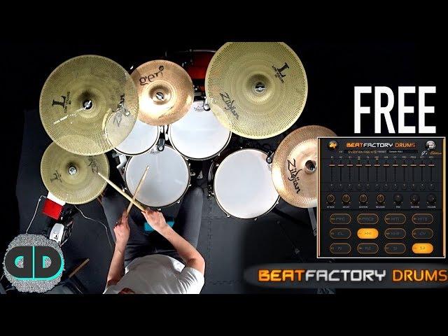 Beatfactory Drums - EDM/POP/HIPHOP/TRAP - AU/VST Drum Plugin Demo FREE DOWNLOAD (DonutDrums)