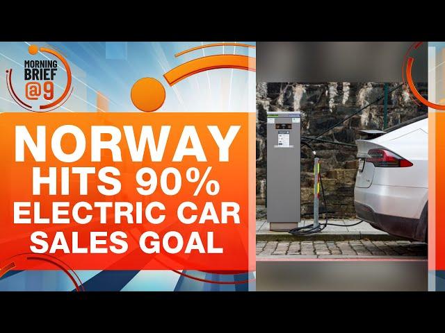 Norway Dominates EV Market | 9 Out of 10 New Cars Are Fully Electric | News9