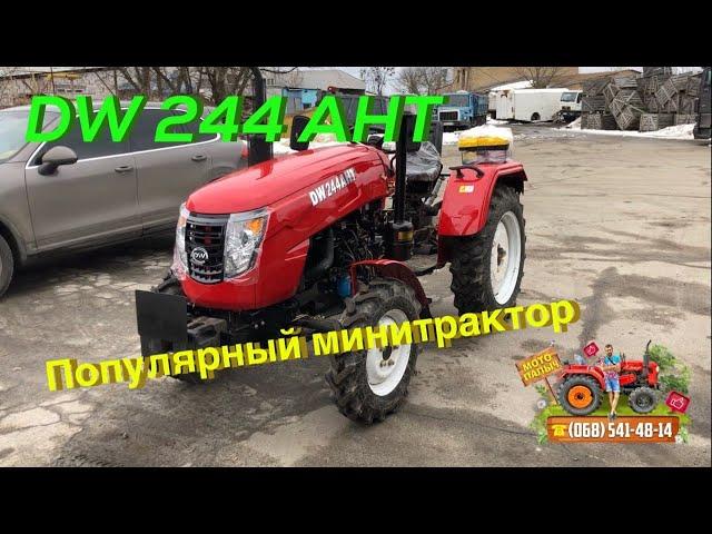 Популярный минитрактор DW 244 AHT - Почему покупают / Обзор