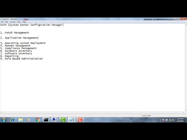 What is SCCM and its features in Hindi Harender Jangra