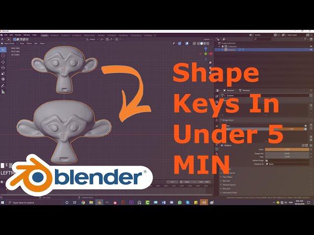 Learn Shape Keys In Under 5 Mins | Blender