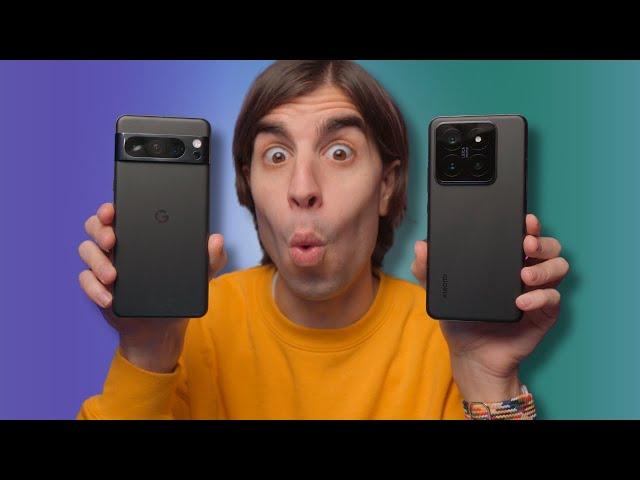 Me compro ESTE!!! Pixel 8 Pro vs Xiaomi 14 Pro