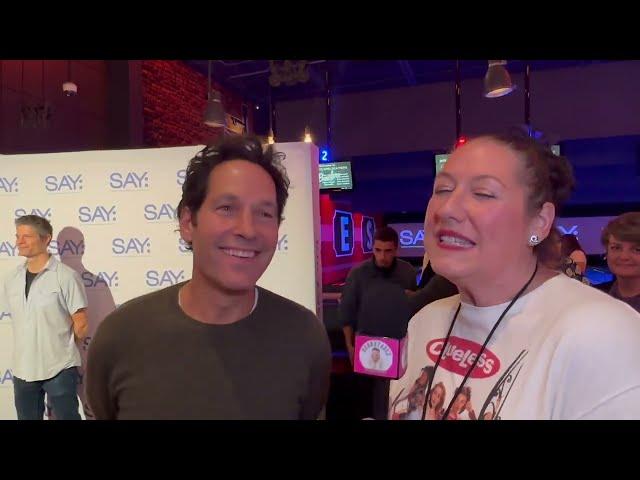 The Stars Are Out! Paul Rudd, Chris Meloni, Adam Pascal, & More Talk The SAY Foundation!