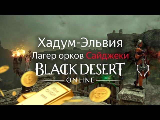 Хадум Эльвия Лагерь орков | 200-250+ кк в час | Black Desert Online