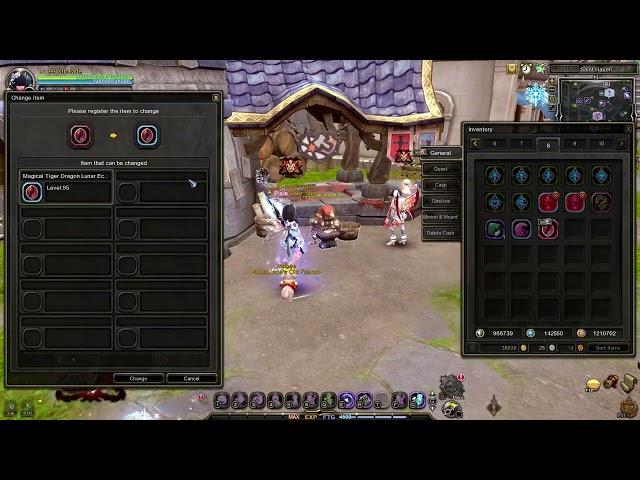 Dragon Nest sea - elestra (crafting my 1st Ancient Lunar Eclipse Dragon Jade