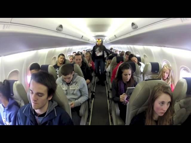 Harlem Shake (on a Plane)