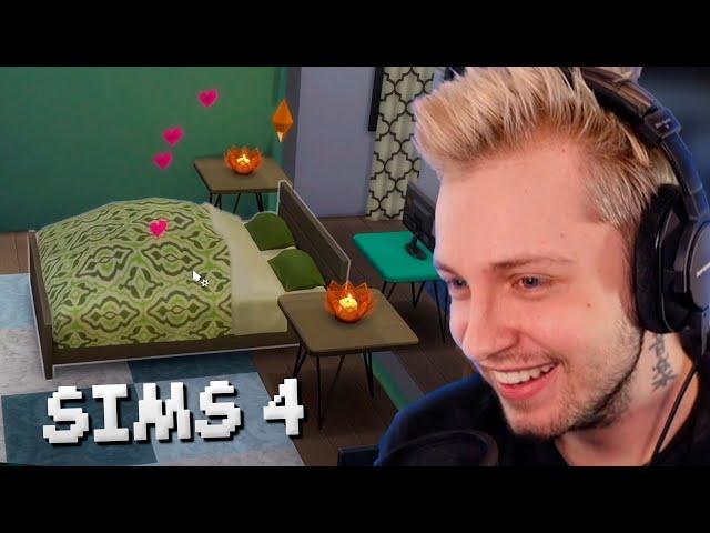 СТИНТ ИГРАЕТ В SIMS 4