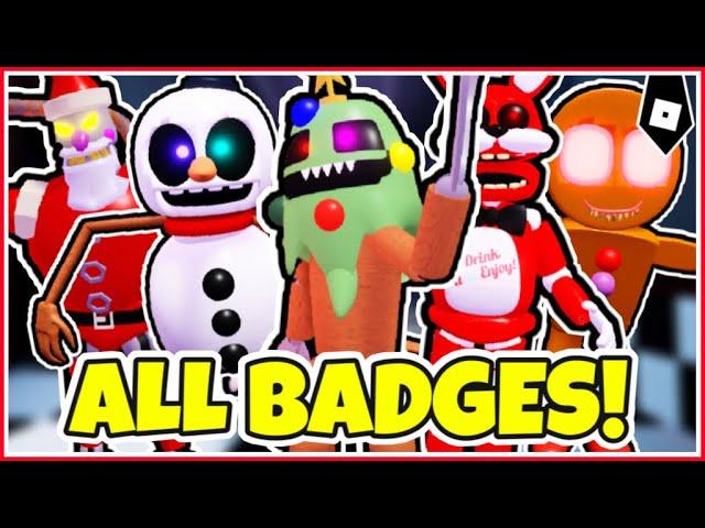 How to get ALL 20 BADGES + "WHITE ICON" BADGE in FNAF NEW SKIN ROLEPLAY! - ROBLOX