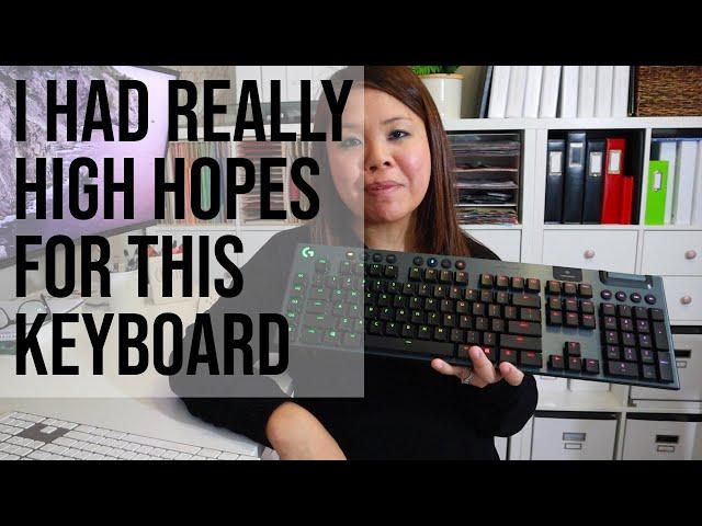 LOGITECH G915 Keyboard HONEST Review (and Why I'm Staying with MX Keys) - Productivity Tools