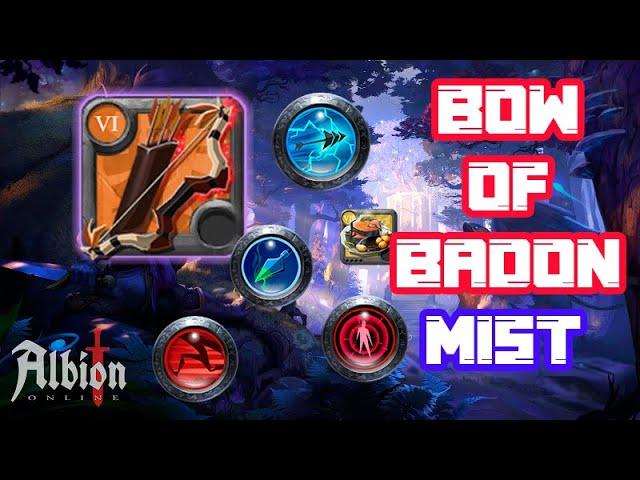 BOW OF BADON LIFESTEAL BUILD | Solo mist pvp | GIVEAWAY | Albion Online