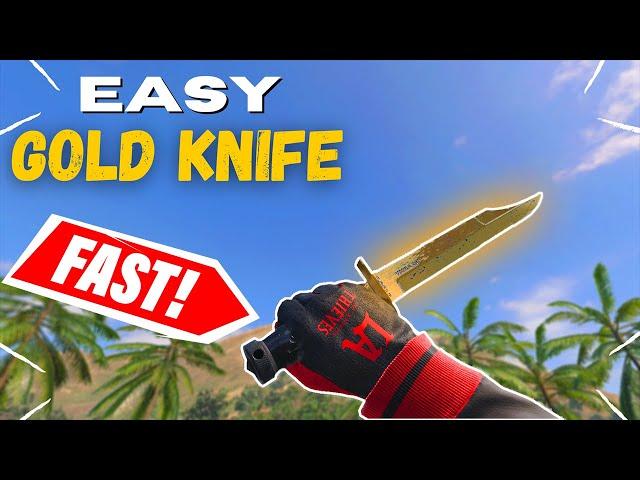 Fastest and Easiest Method to get the Gold Knife in Cold War