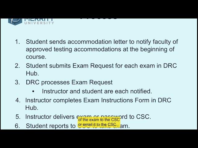 For Instructors: DRC Testing Process Overview