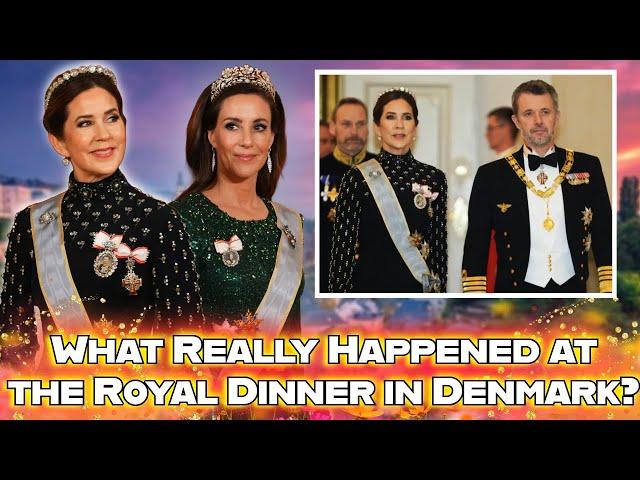 Secrets Unveiled: What Really Happened at Denmark's Royal Gala Dinner!  MOMENTS THAT WERE OVERLOOKED