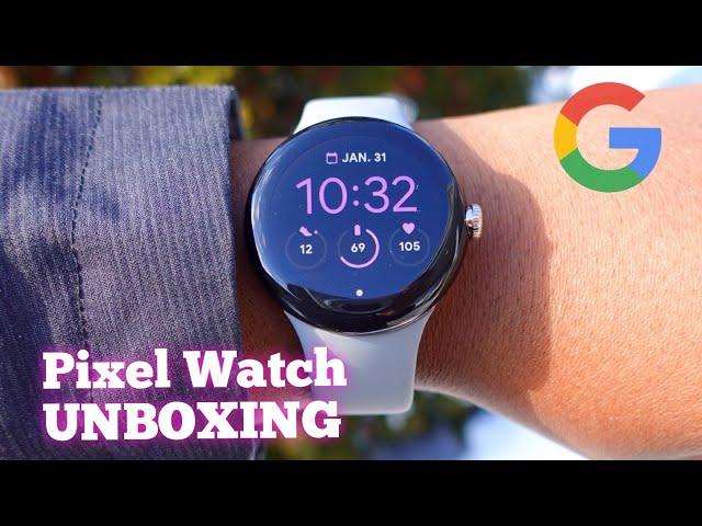 Google Pixel Watch Unboxing Gold