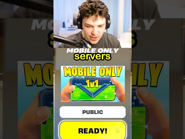 Fortnite Mobile Only Servers!
