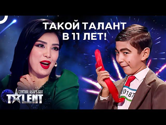 Сразил судей наповал своей пародией | Central Asia's Got Talent